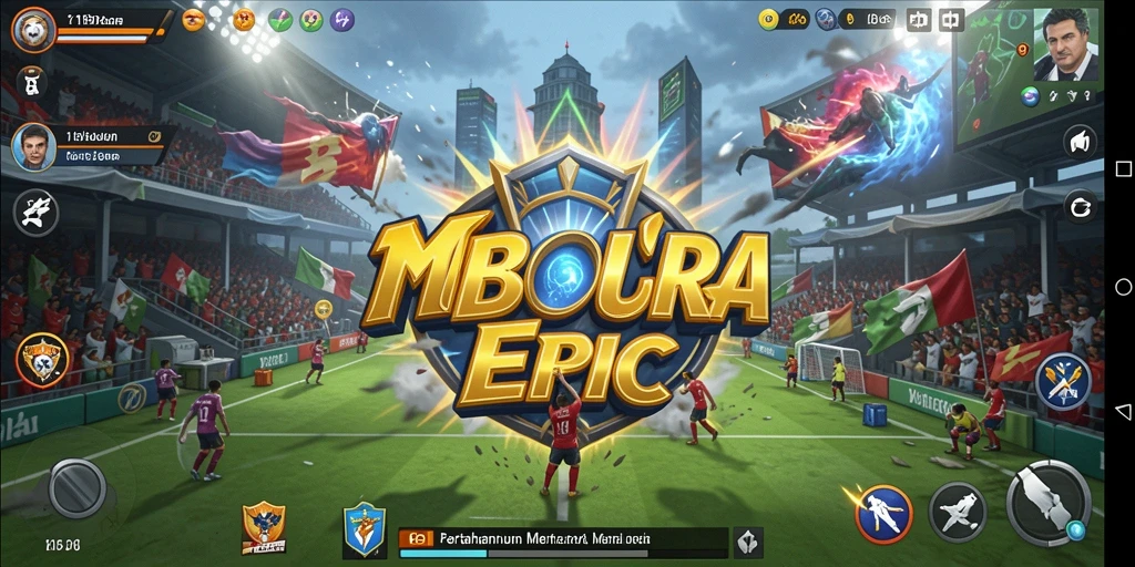 Screenshot gameplay 11BOLA menampilkan menara dan musuh yang mendebarkan.