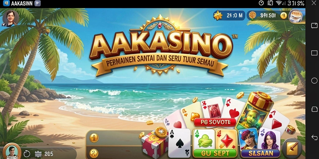 Tampilan gameplay AAKASINO yang mengasyikkan dan penuh warna.