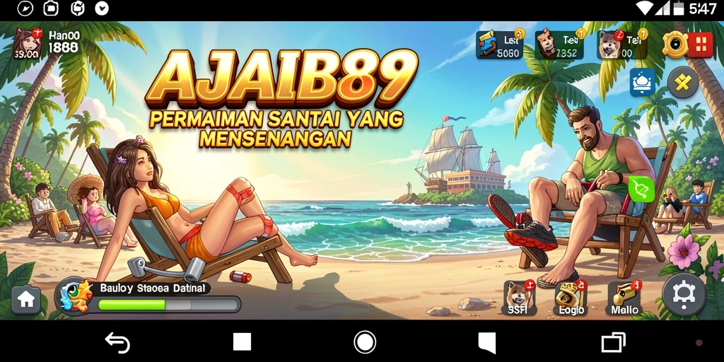 Screenshot AJAIB88 menunjukkan gameplay yang menyenangkan dan berwarna.