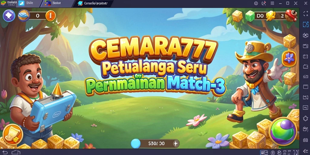 Tampilan gameplay seru dan penuh warna dari CEMARA777.