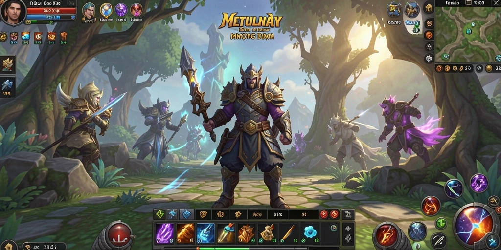 Tampilan gameplay menarik dari D06 yang menampilkan pertarungan epik.