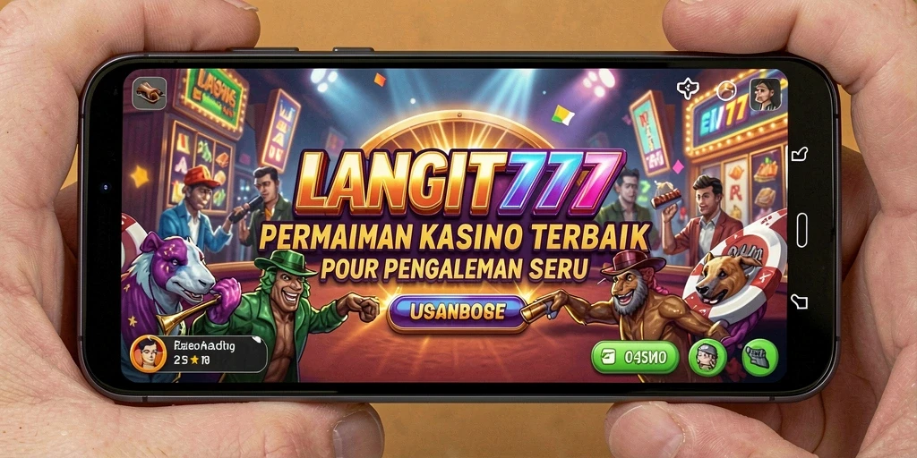 Cuplikan gameplay menarik dari aplikasi Kasino LANGIT777.