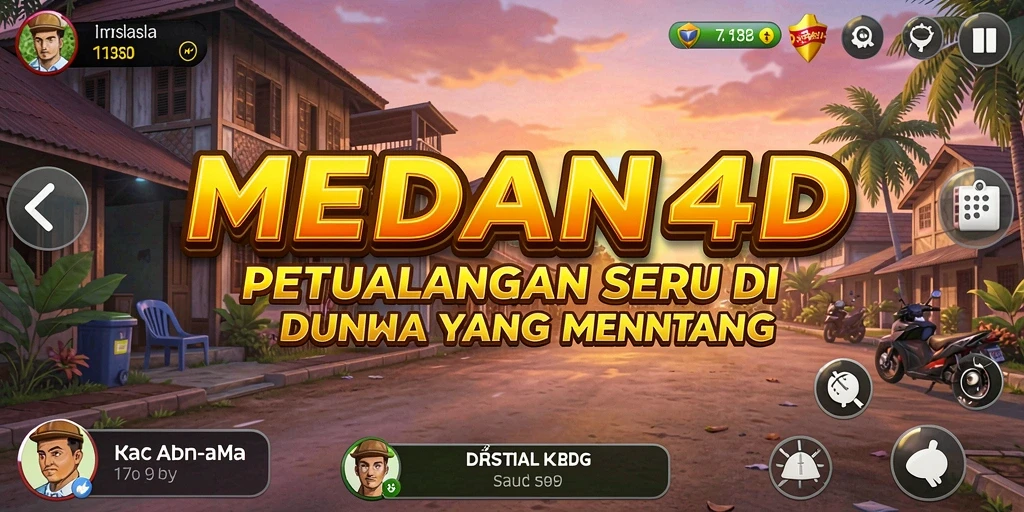 Tampilan gameplay MEDAN4D yang menyenangkan dan penuh tantangan.
