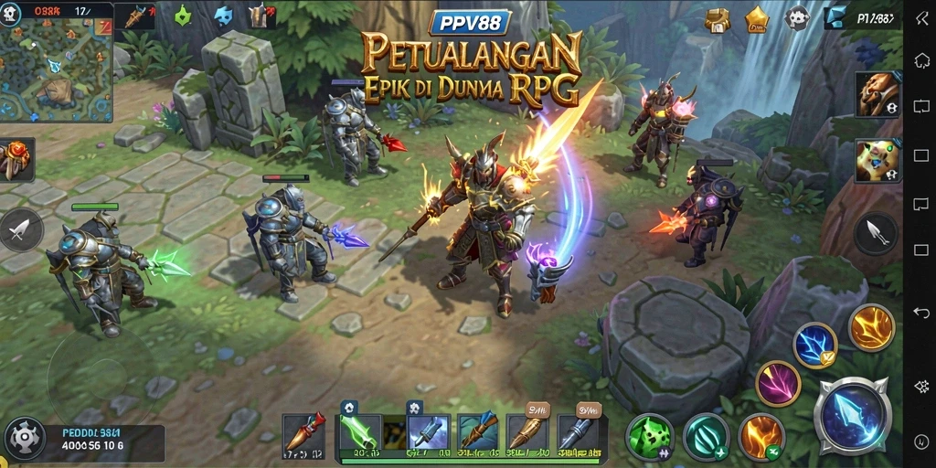 Tampilkan gameplay PPV88 yang memukau dengan petualangan RPG.