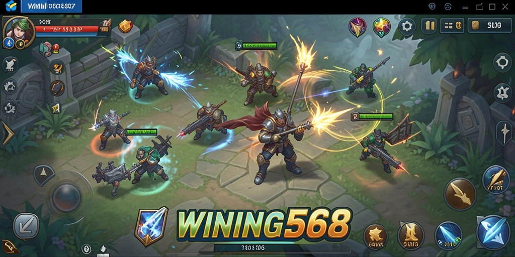 Gameplay menegangkan dan strategi mendalam di WINNING568.